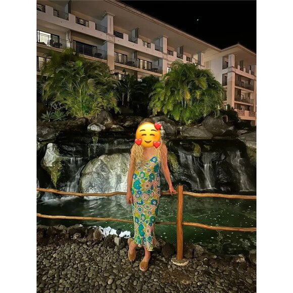 Dodo Bar Or Corinna Blue Multi Floral Dress – Women’s Size 8 (Retails $665) - Picture 13 of 13